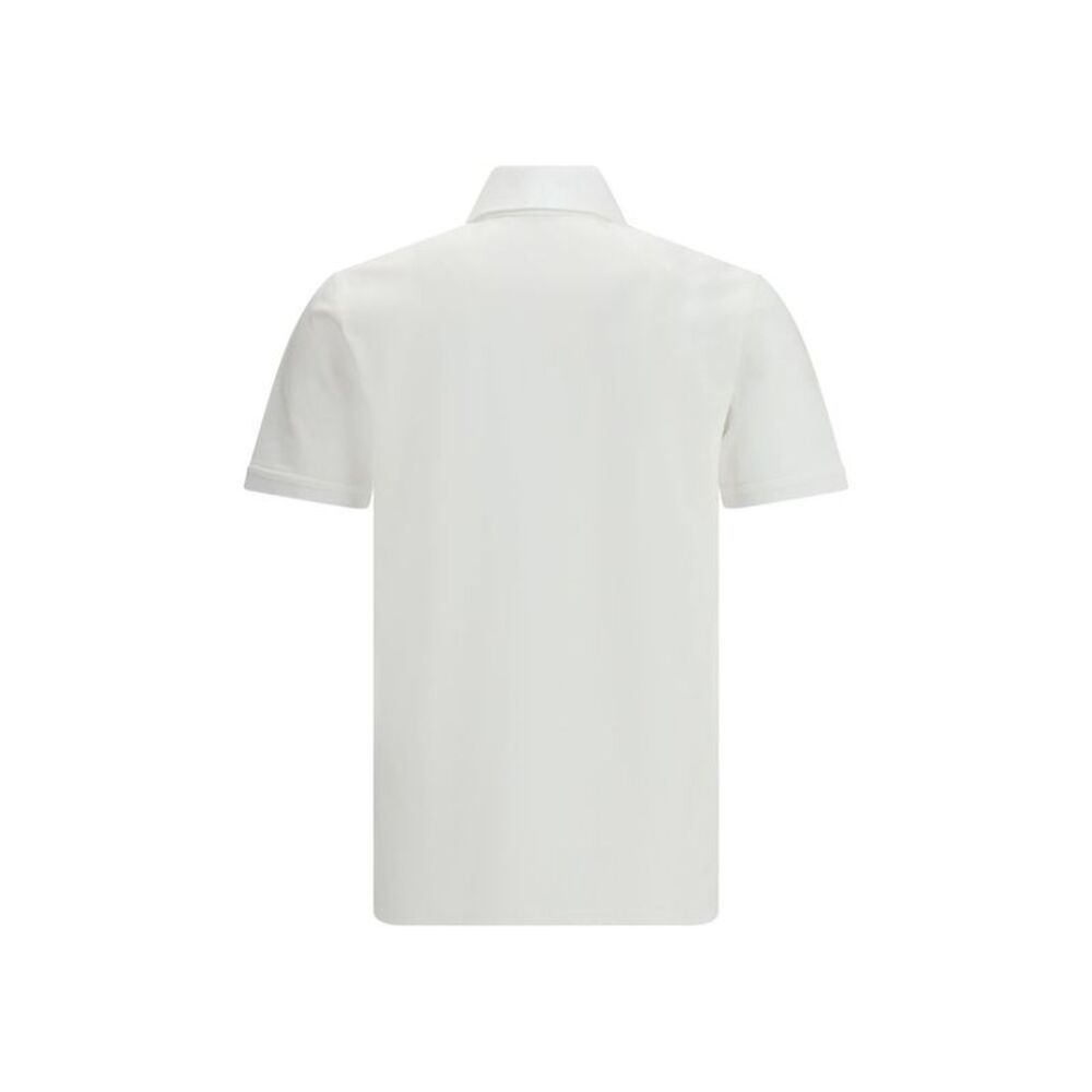 Givenchy White Cotton Polo Men's Shirt - Picture 2 of 3
